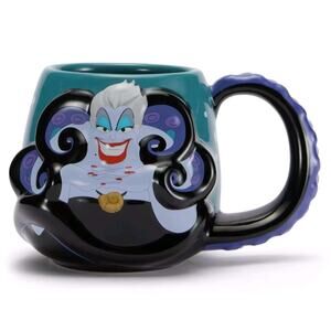 2025 Disney World Parks The Little Mermaid Ursula Coffee Mug Cup New